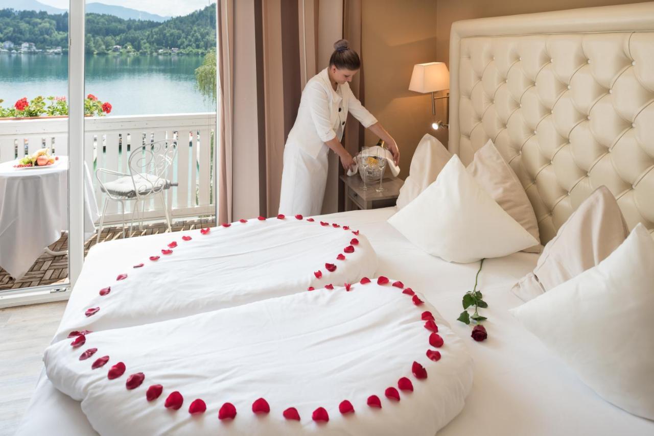 Promenaden-Strandhotel Marolt Sankt Kanzian am Klopeiner See Kültér fotó